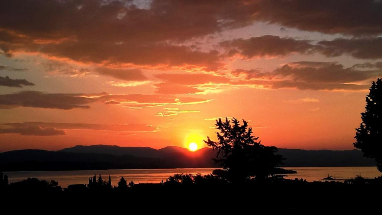 Stone Studio In Nature With View To Corfu Town! Evropouloi エクステリア 写真