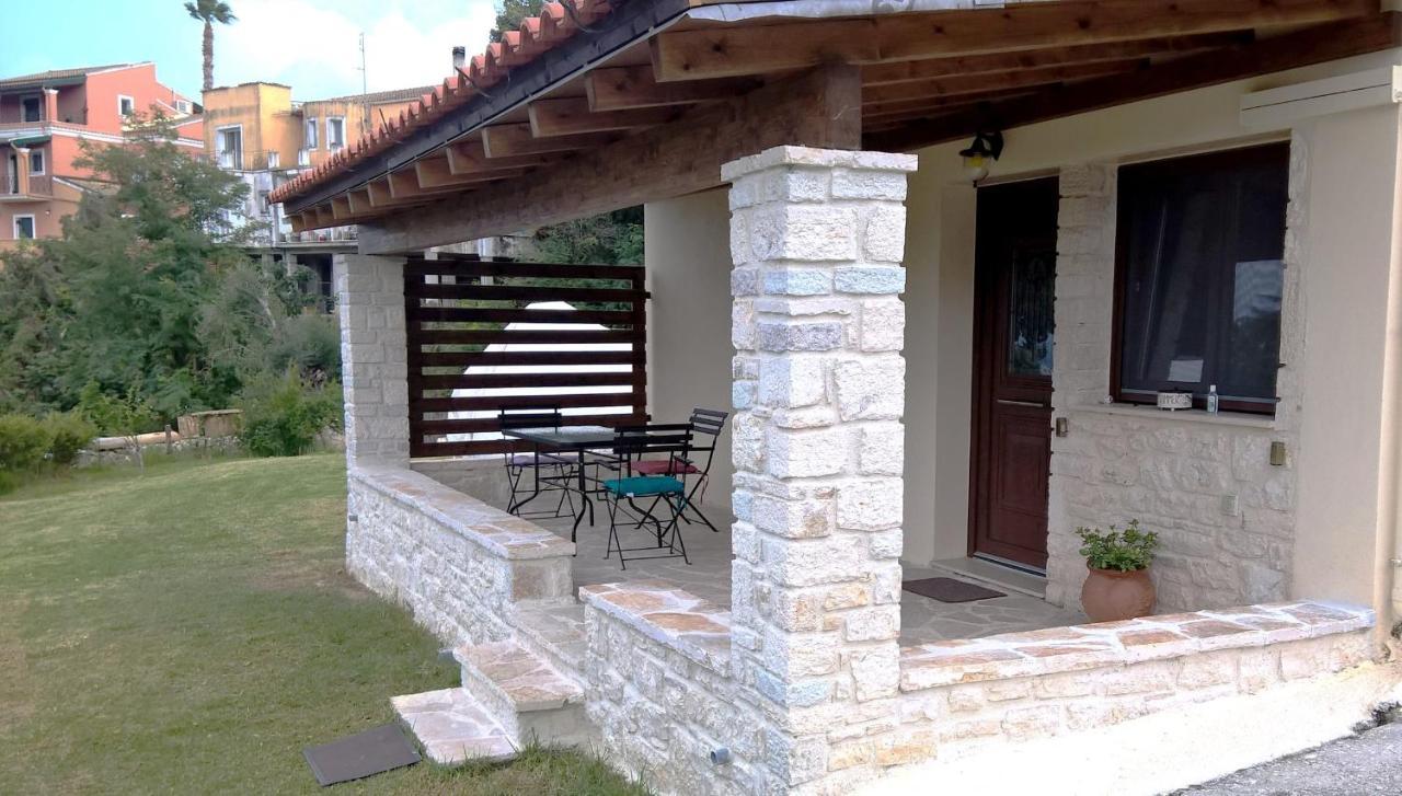 Stone Studio In Nature With View To Corfu Town! Evropouloi エクステリア 写真